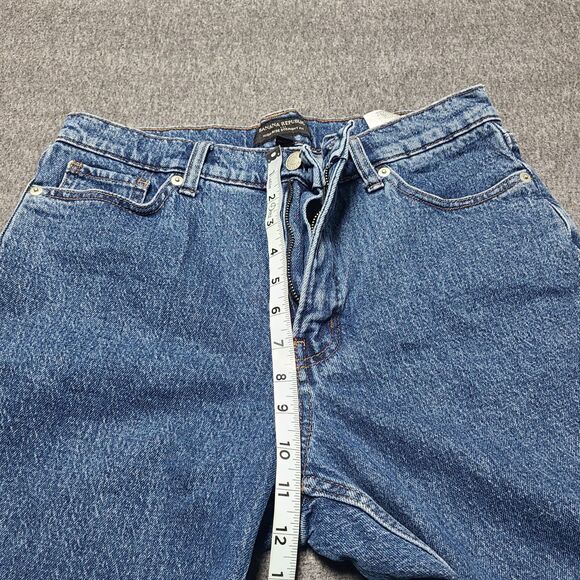 Banana Republic Womens Jeans 6 High Rise Straight Fit Mom Denim Pants - Picture 3 of 9